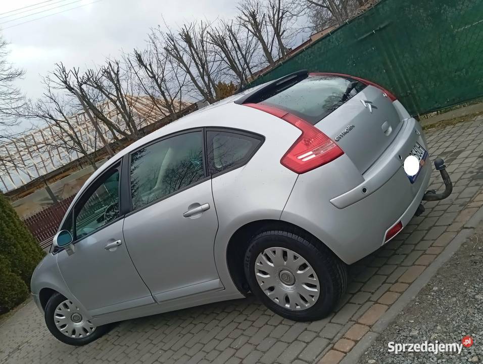 ŁADNA CYTRYNA C4 16 GAZ SPRAWNA ZAREJESTR elektryczne szyby C4 Gostynin