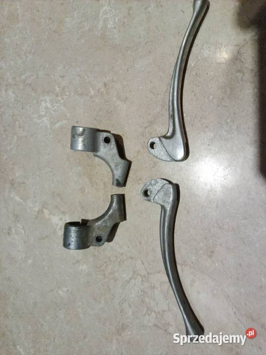 WSK komplet klamek dźwigni hamulca i sprzęgła lubelskie Piszczac