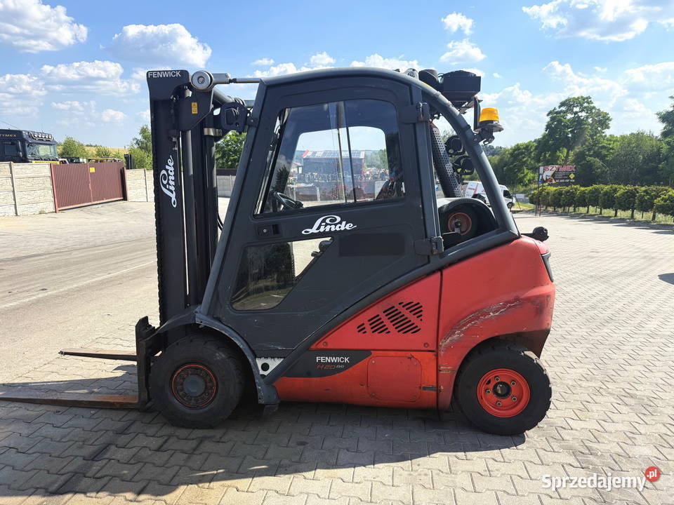 wózek widłowy LINDE H20T600 EVO LPG kabina klima Linde