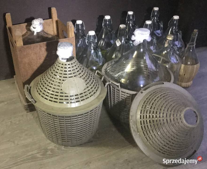 Balon balony konwie do soków win nalewek i itp Kleczew