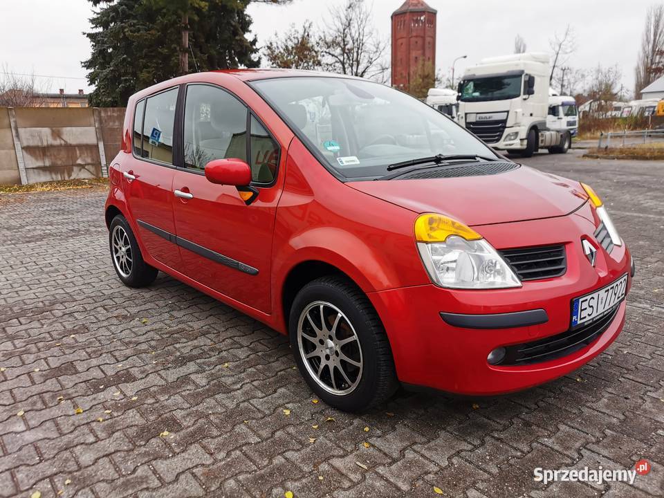 Renault Modus 16 16v 2006r138 przebieg Stan łódzkie Sieradz