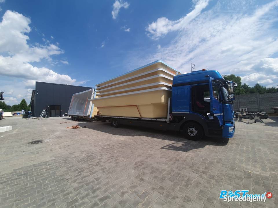 Basen poliestrowy SANTORINI 105x37x155 marki Kielce sprzedam