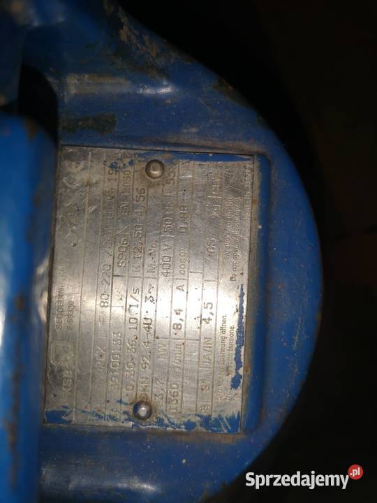 Pompa zatapialna KSB AMAREX NF 80 220044 37KW wielkopolskie Mieszków