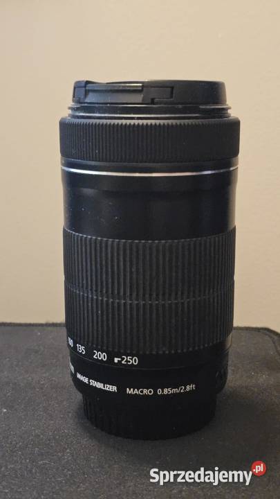 Sprzedam Canon EFS 55250 mm f456 IS STM w Obiektywy Gliwice sprzedam