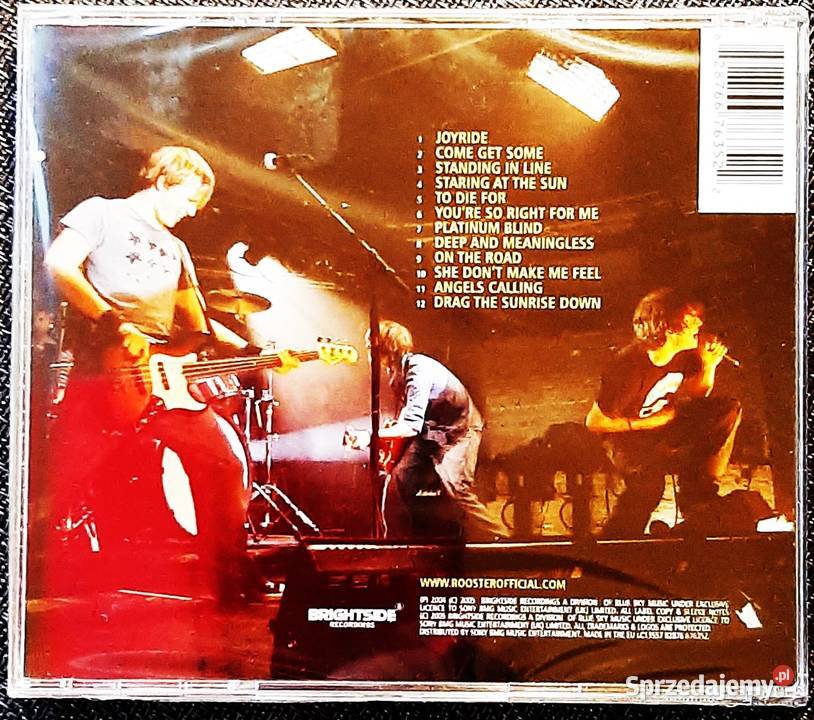 Album CD Zespołu ROOSTER Album Rooster Katowice