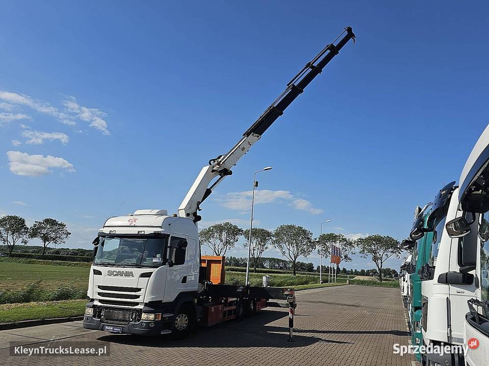 Scania R450 platforma 6x2 2015 półautomatyczna
