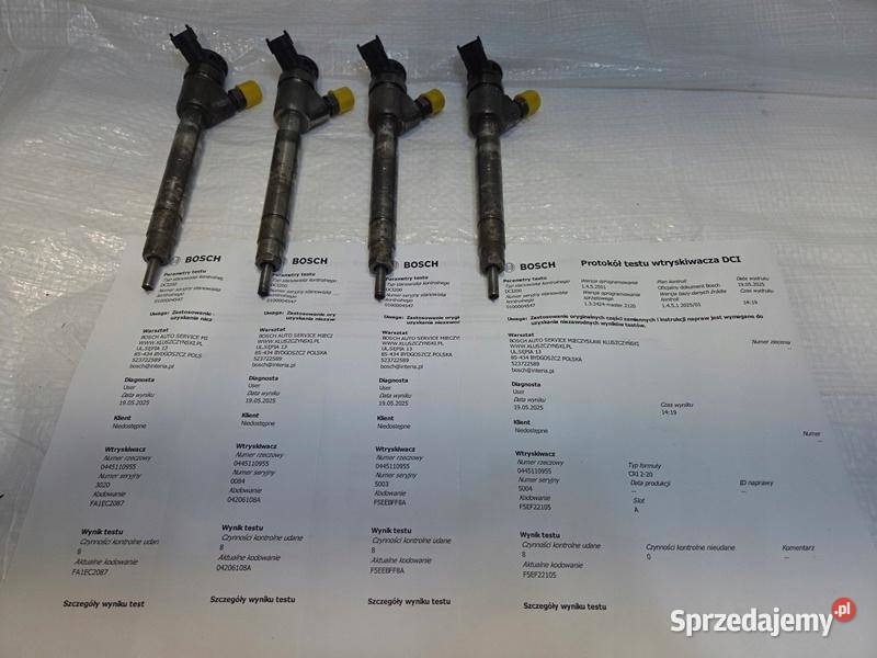 WTRYSK WTRYSKI WTRYSKIWACZE OPEL CROSSLAND 15