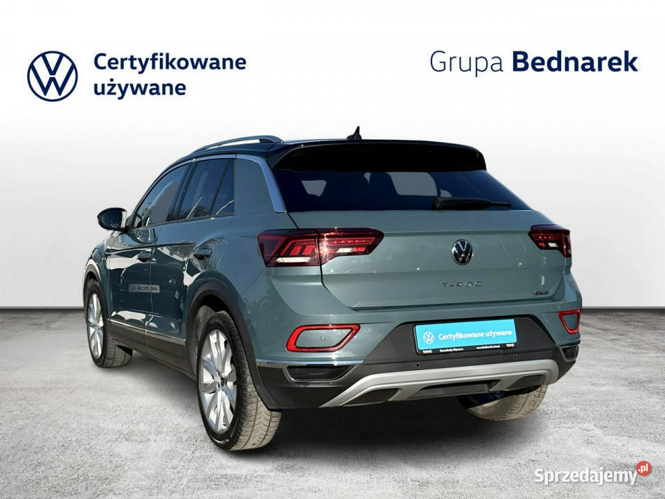 Volkswagen TRoc Bezwypadkowy Salon Polska Serwis Łódź