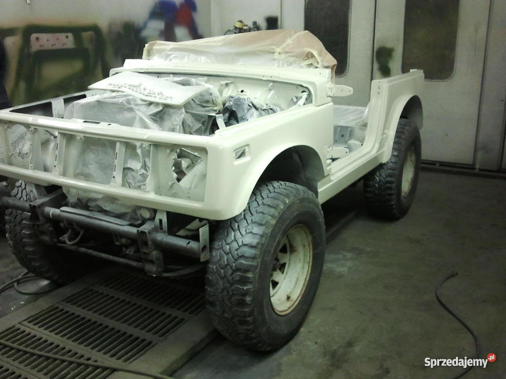 Suzuki Samuraj SJ413 blokada mostu manualna Dobre