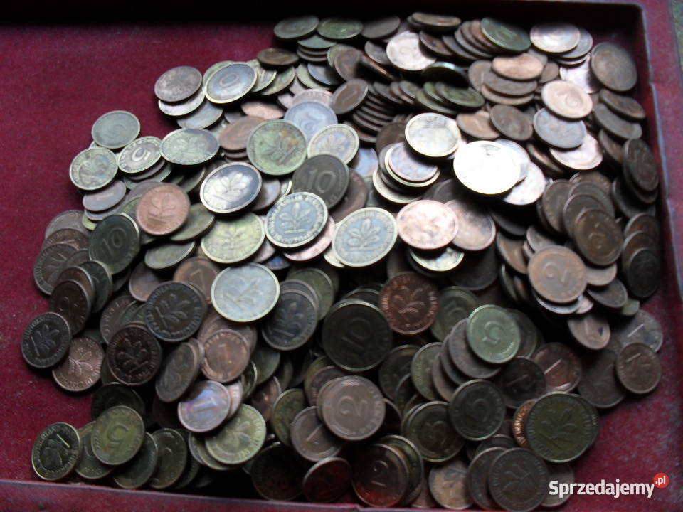 Stare Monety pfennig 1 2 5 i 10 Pfennig 600 Wrocław