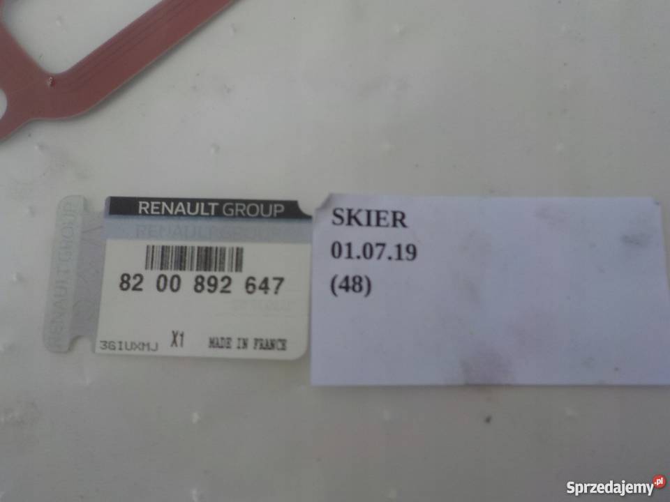 USZCZELKA USZCZELKI INFINITI NISSAN RENAULT V9X Nowy Tomyśl