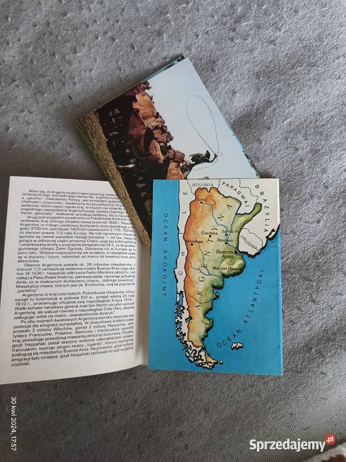 Widokówki Argentyna i Zabytki Architektury w wielkopolskie Wronki