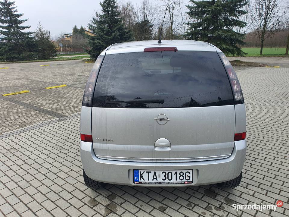 OPEL MERIVA 2009 12 BENZYNA Łęg Tarnowski