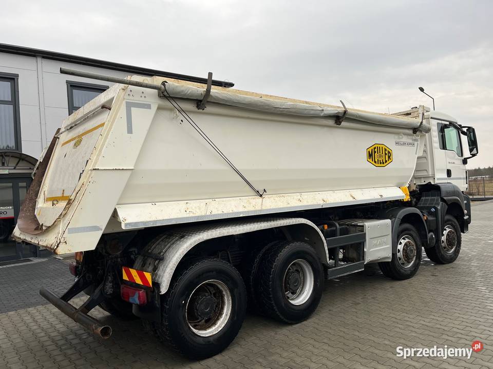 Wywrotka MAN 41460 8x6 Meiller 19m Sarzyna