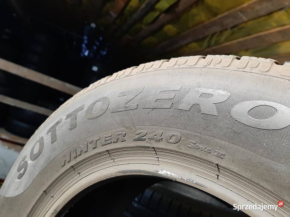 2x Opona UŻYWANA ZIMOWA 24555R17 PIRELLI 169 podlaskie Zaścianki