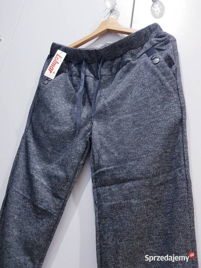 NOWE spodnie dresowe z kieszeniami Długie Dąbrowa Górnicza