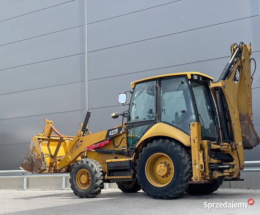 Koparko ladowarka Caterpillar 422F tez Leasing Koła
