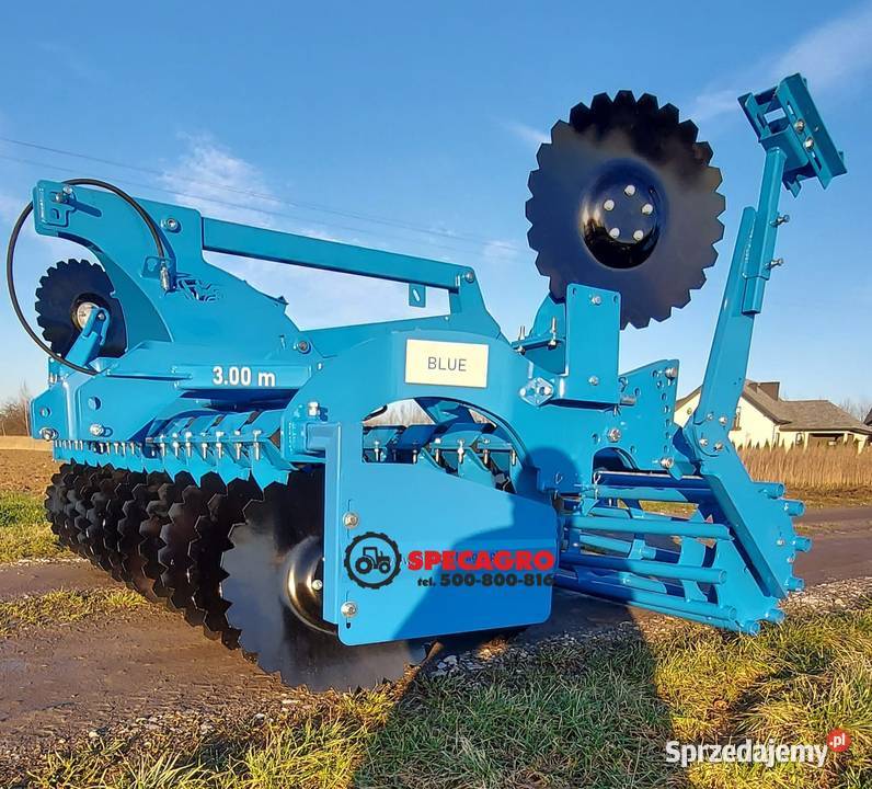 Agregat talerzowy uprawowosiewny z hydropakiem nieuszkodzony Mroczków Duży