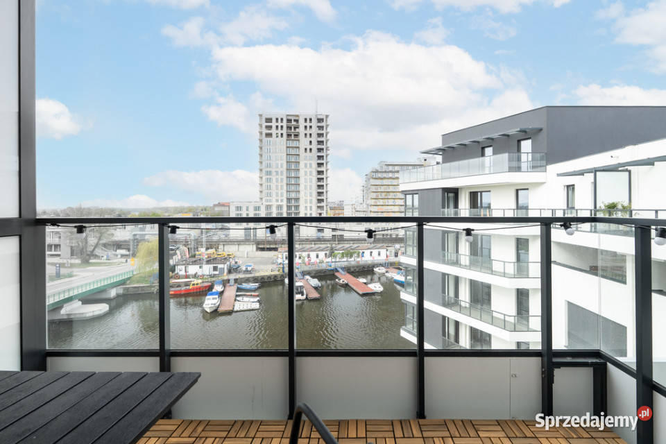 Nowoczesny Design i Widok na Odrę zachodniopomorskie Szczecin