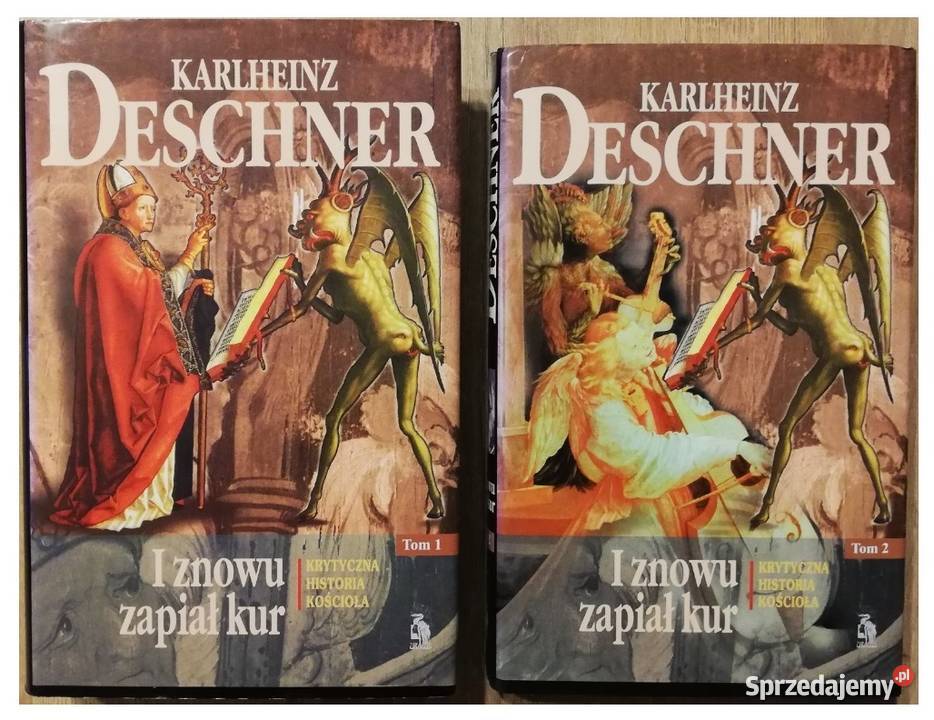 I znowu zapiał kur Deschner 2 tomy Osięciny