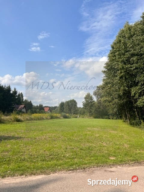 działka Bugiem plaża Cupel polna mazowieckie