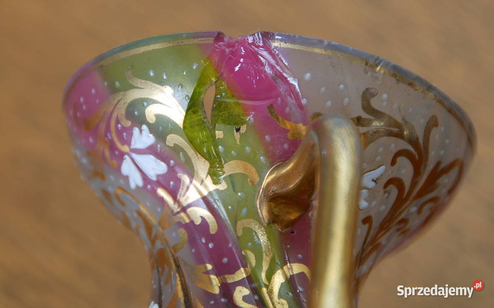 zabytkowy wazon w stylu secesyjnym Moriage mazowieckie Warszawa
