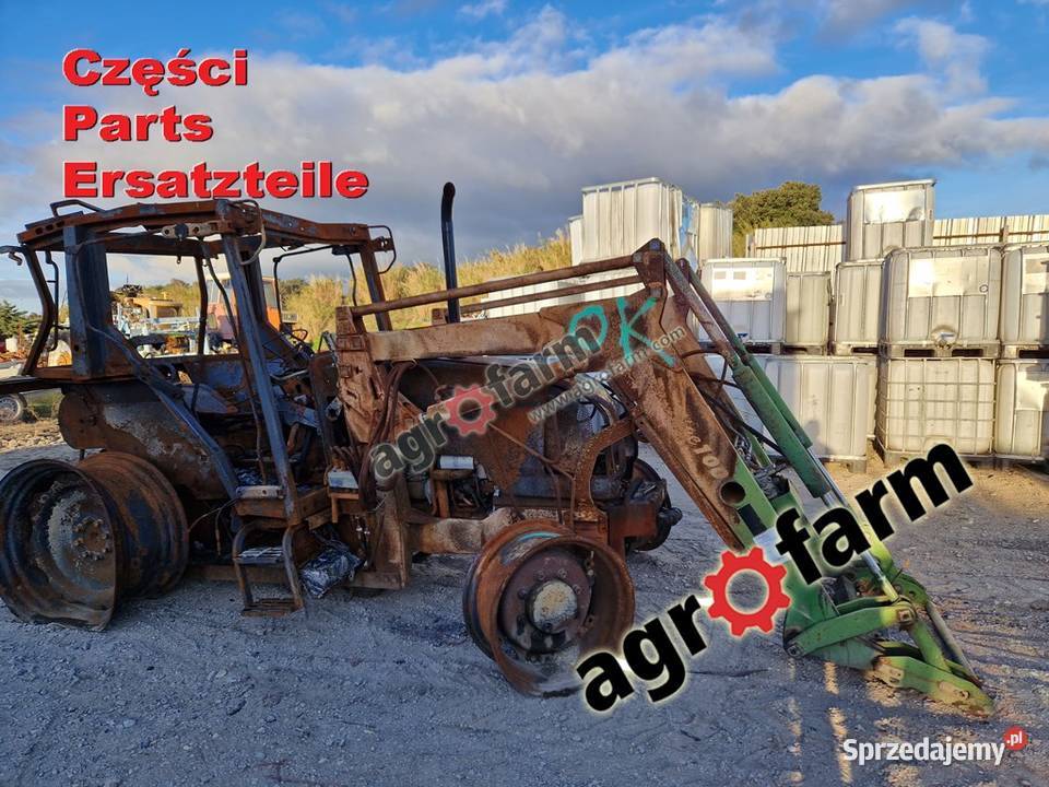 John Deere 3310 części silnik skrzynia biegów Pozostałe dolnośląskie Byków