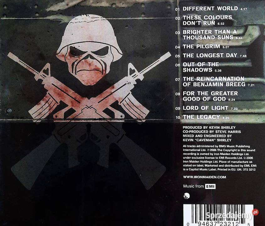 CD NowaZnakomity Album CD Iron Maiden A Matter Warszawa