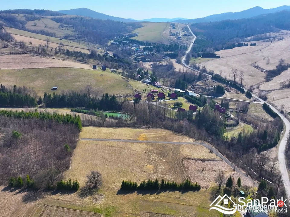 Działka budowlana Stężnica 1389m2 sprzedam