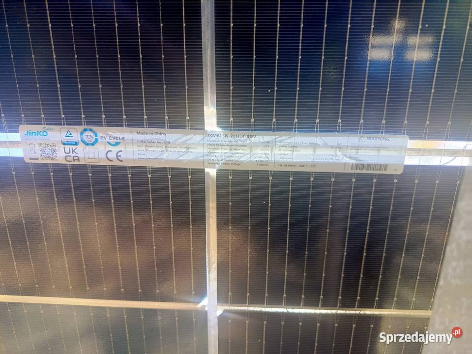 Używane panele gotowa instalacja 10 kWp