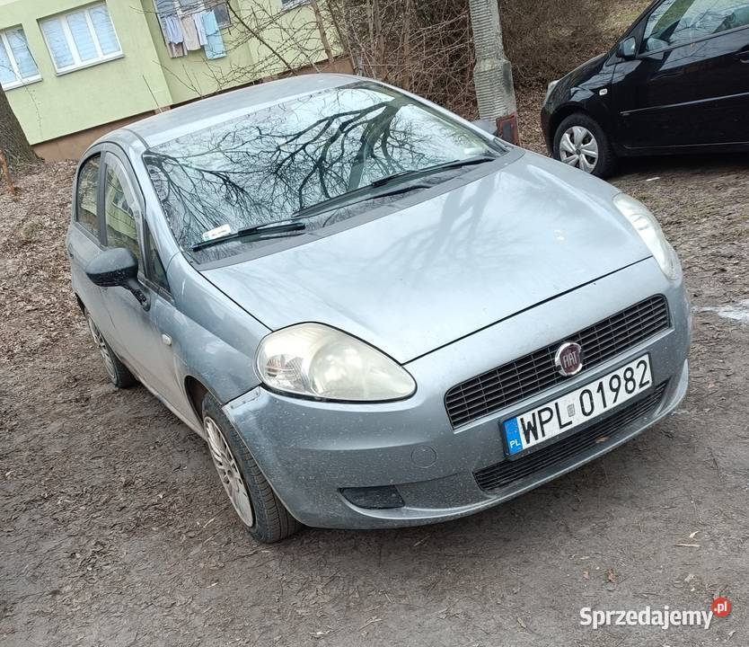 Fiat Grande Punto 2006r 12Pb LPGHAK łódzkie Sieradz