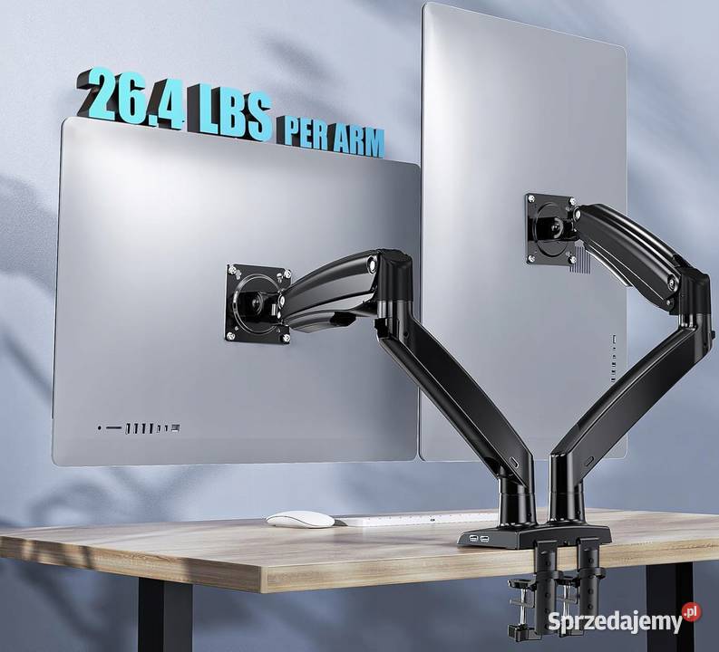 POWYSTAWOWY Uchwyt do dwóch monitorów HUANUO Myszyniec