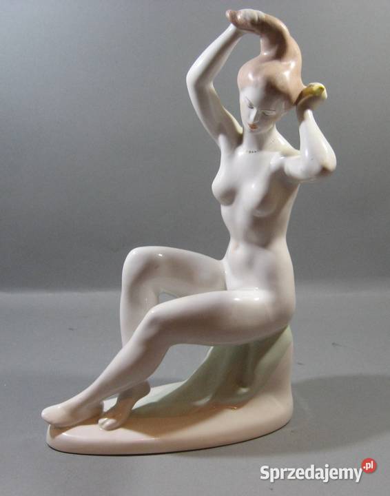 Figurka Porcelanowa Akt Aquincum Węgry 23 mazowieckie sprzedam