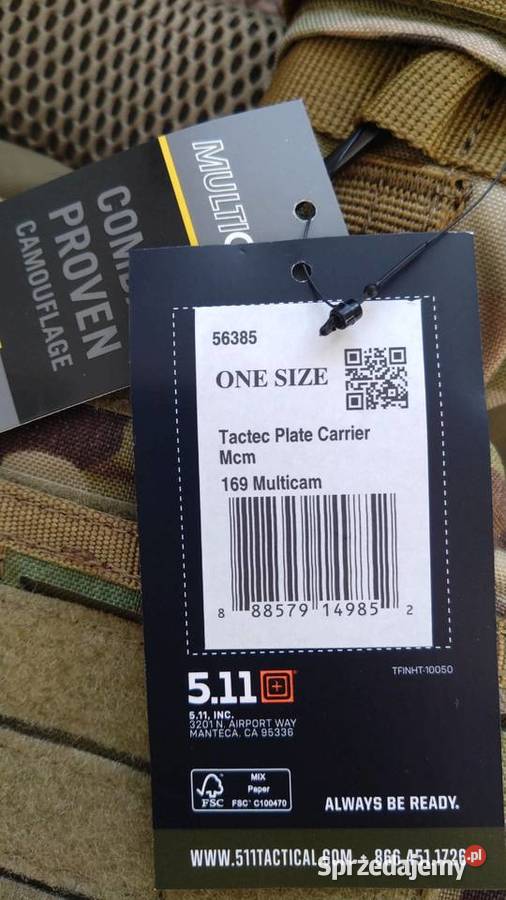 Kamizelka taktyczna 511 TacTec Plate Carrier Warszawa