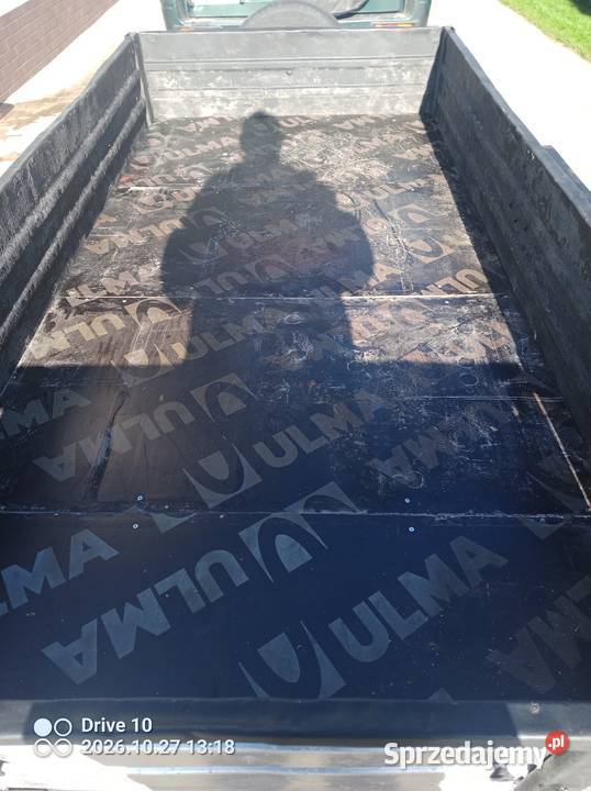 Przyczepka dwuosiowa zarejestrowana łódzkie Sieradz
