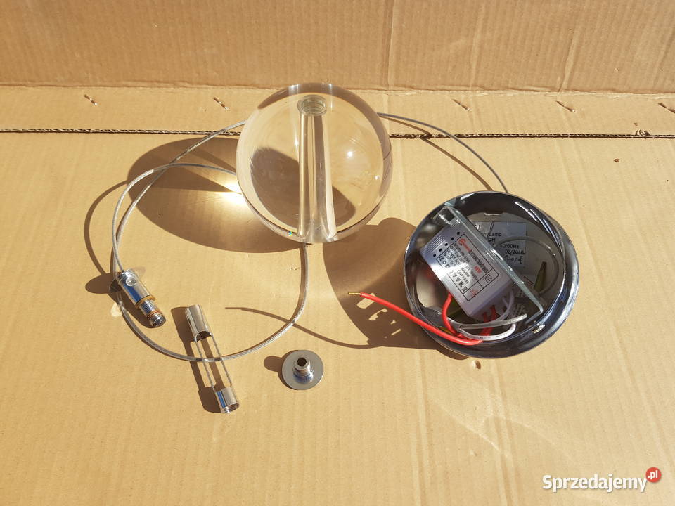 Lampa wisząca KULKA KULA SZKŁO lustrze w