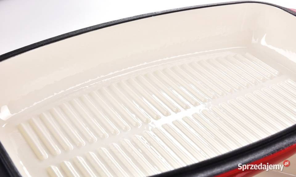 Duża masywna brytfanna z pokrywką grillową Pozostałe Warszawa