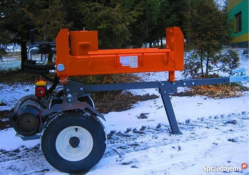 ŁUPARKA HYDRAULICZNA Double Action nacisk 2017 Leśnictwo podkarpackie