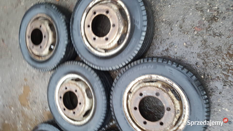 Komplet kół 6 bliżniak Volkswagen Lt Mercedes Gniewkowo