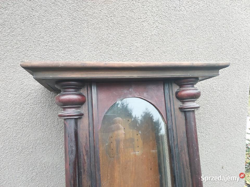 S109 Skrzynia obudowa starego zegara szafka Tczew