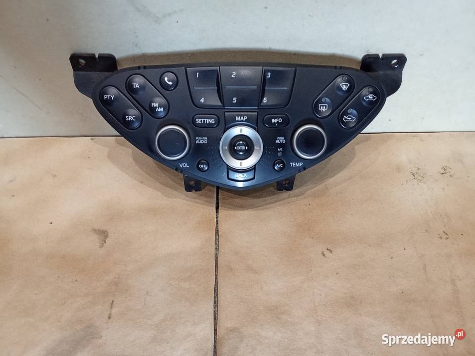 Nissan Primera P12 panel sterowania radia Panele sterowania, przełączniki Wrocław