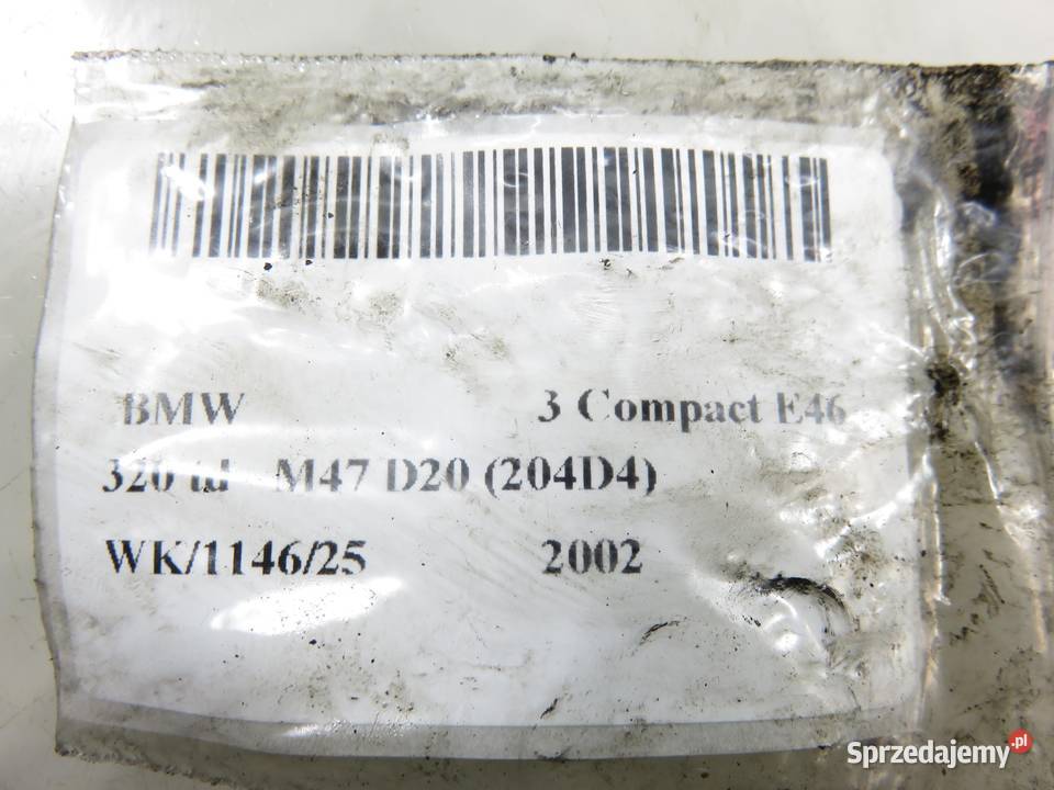 WTRYSKIWACZ BMW E46 320 td 0445110131 7789661