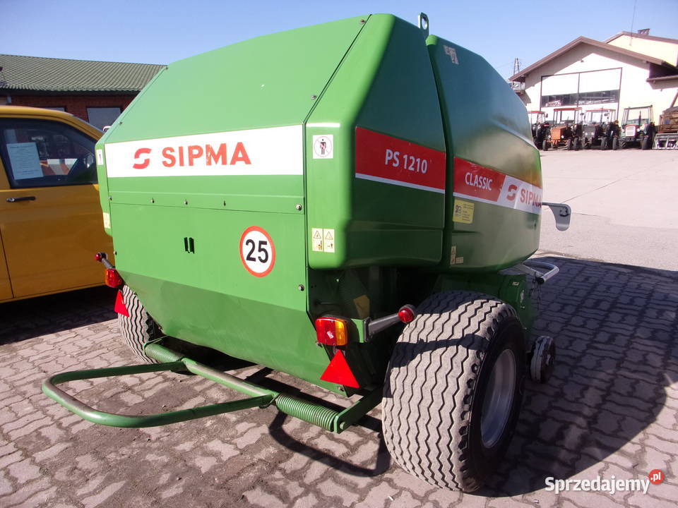 Prasa stałokomorowa zwijająca SIPMA 1210 CLASSIC Sipma Opoczno
