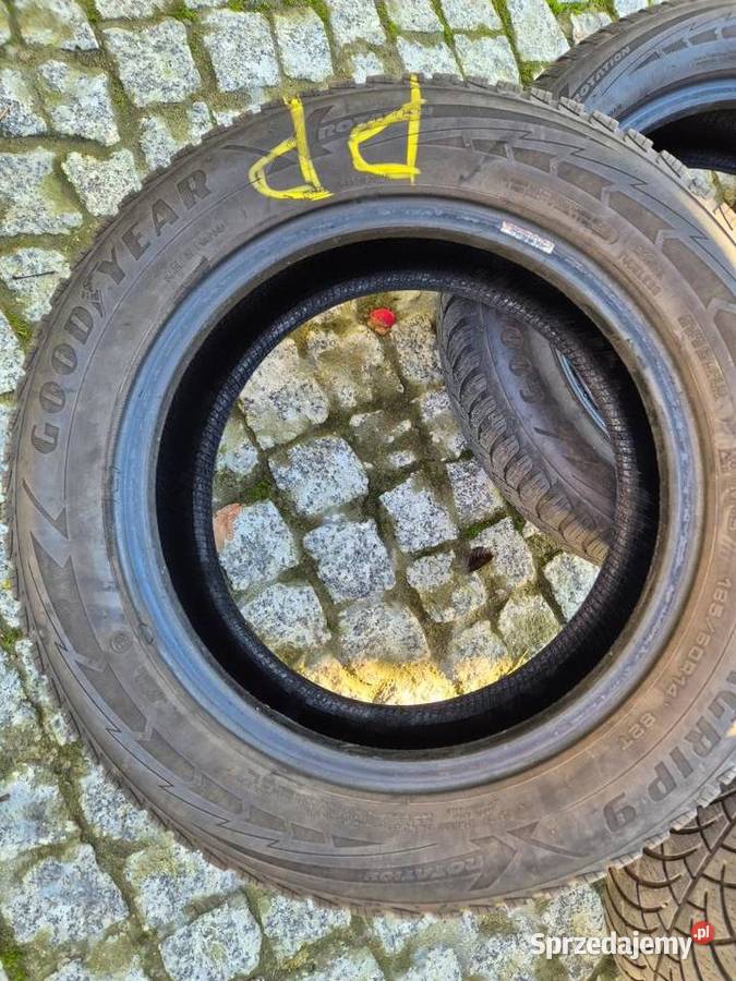 opony zimowe 4 Goodyear1856014 Skubianka sprzedam