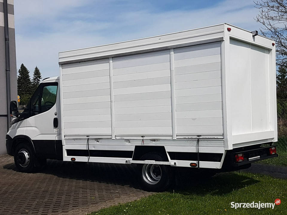 Iveco 70C18 KONTENER ROLETY BOK DO TRANSPORTU Poręba