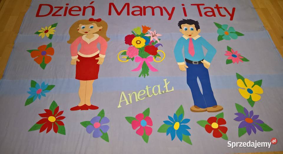 Dekoracje na Dzień Rodziny Matki Dziecka z Garwolin