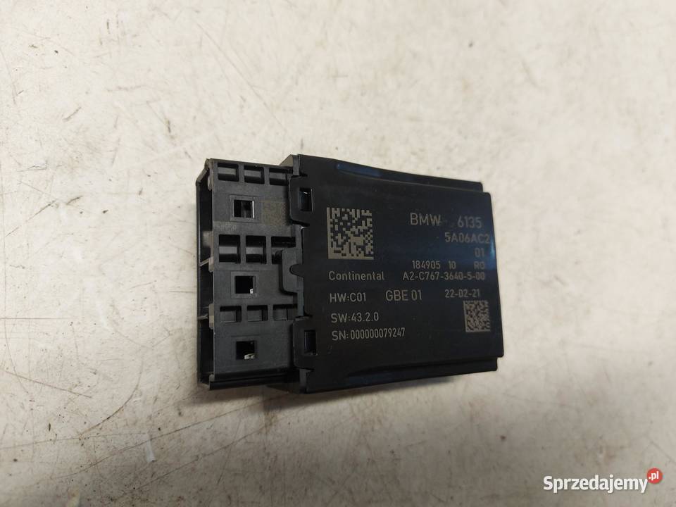BMW G23 M440i Cabrio Sterownik podajnika pasa osobowe Komputery