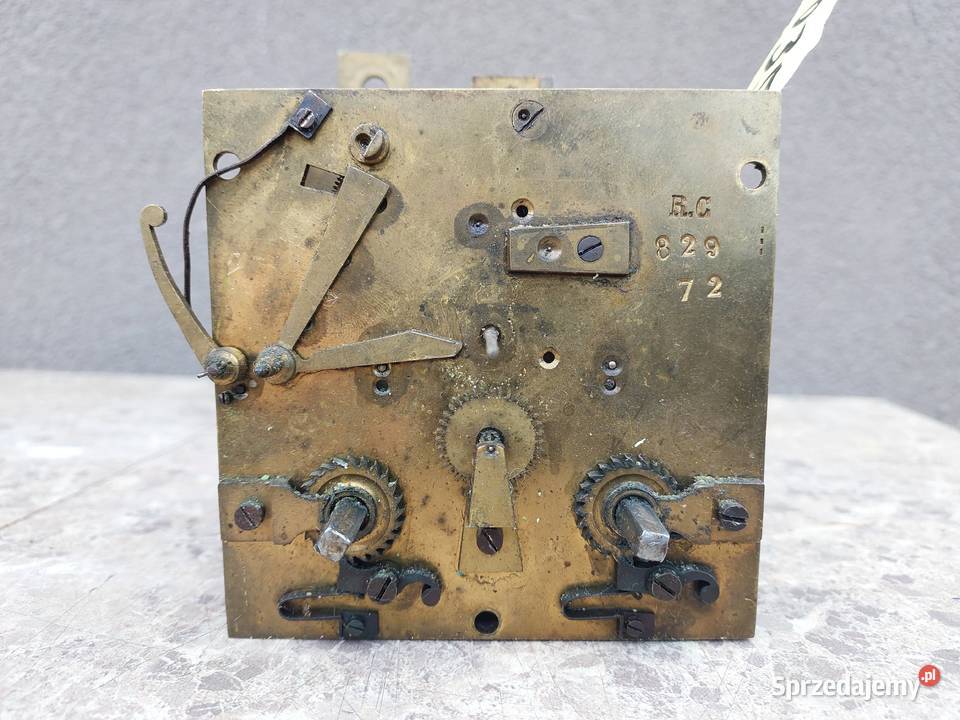 M035 Mechanizm starego zegara Japy Freres pełna Tczew sprzedam