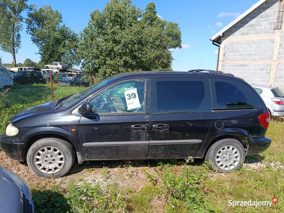 Chrysler Voyager 25 CRD SE 105 kW 2003 r dawca Rok produkcji 2003 Samochody na części Szklarka Myślniewska