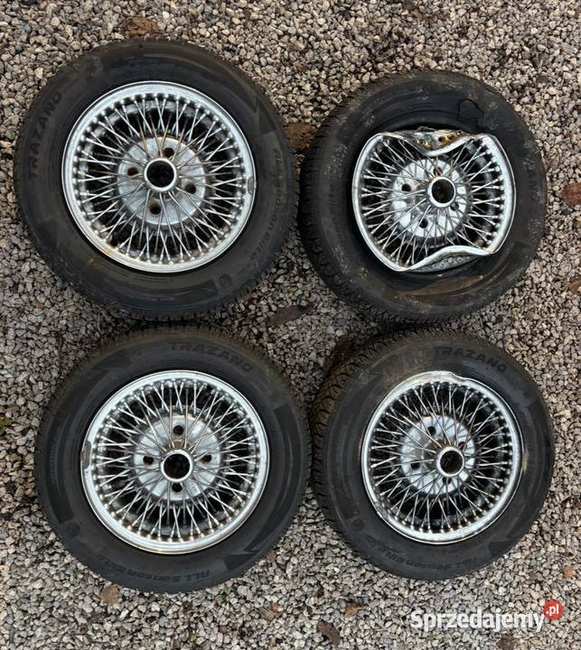 Felgi szprychowe 13 4x1143 55J England unikat Samochodowe Warszawa sprzedam